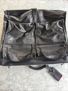 Tumi Genuine Leather Travel Garment Bag